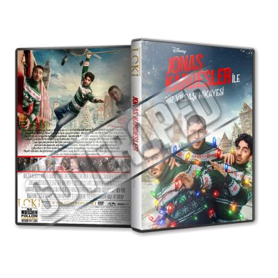 Bir Jonas Noeli - A Very Jonas Christmas Movie - 2025 Türkçe Dvd Cover Tasarımı Bir Jonas Noeli - A Very Jonas Christmas Movie - 2025 Türkçe Dvd Cover Tasarımı